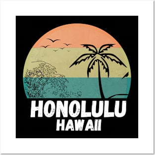 Honolulu Hawaii Posters and Art